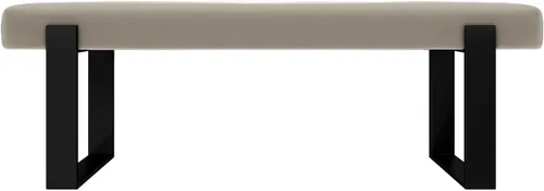 Vista 83 de VANT Banco de cama tapizado, beige Boucle, níquel cepillado Boucle Beige - Níquel cepillado