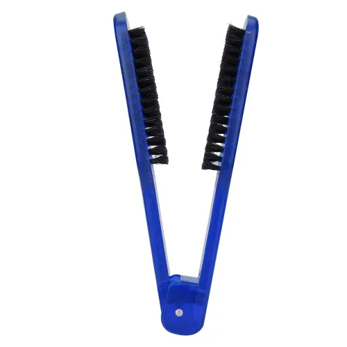 Vista 7 de ZJchao Cepillo para el pelo, cepillo de doble cara, alisador de pelo, alisador antiestático, peine para mujeres y hombres, adecuado para el hogar