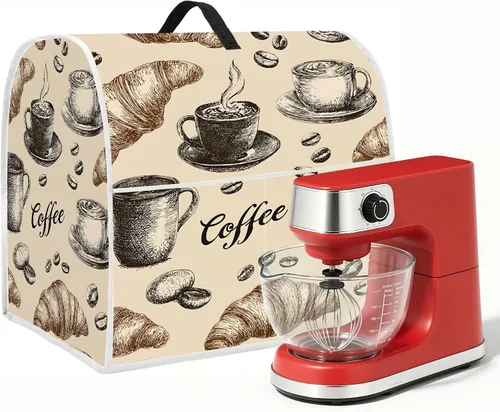 Vista 11 de Cubierta antipolvo de cocina compatible con batidora de pie de 4.5 Postre