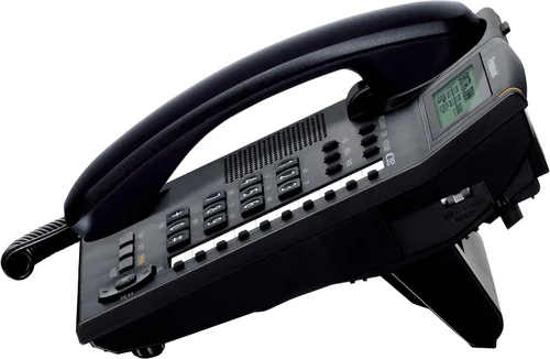 Vista 2 de Panasonic KX-TS880B Teléfono con cable integrado, negro