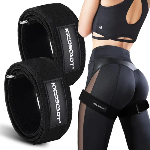 Vista 9 de Booty Bands for Women, Glute Bands & BFR Bands for Legs, Adjustable Blood Flow Restriction Bands for Squats, Hip Thrusts, Glute Workouts & Lower