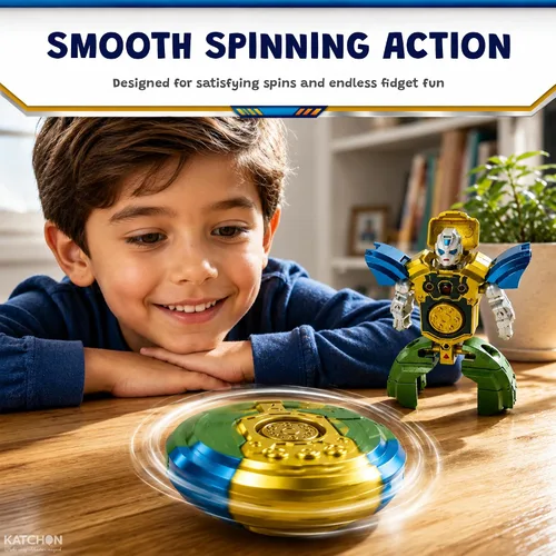 Vista 7 de KatchOn, 6 piezas transformables Fidget Spinner recuerdos de fiesta