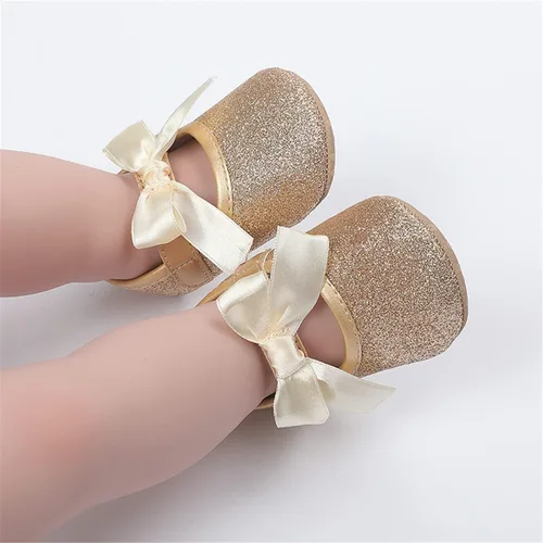 Vista 2 de LAFEGEN Zapatos de bebé para niña, antideslizantes, suela suave, de piel sintética, para bebé, Mary Jane, zapatos planos para primeros pasadores