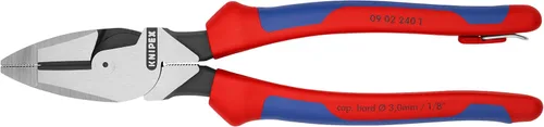 Vista 12 de KNIPEX Herramientas - Lineman de alto apalancamiento, cabeza de Nueva Inglaterra, multicomponente (0902240SBA), 9 pulgadas