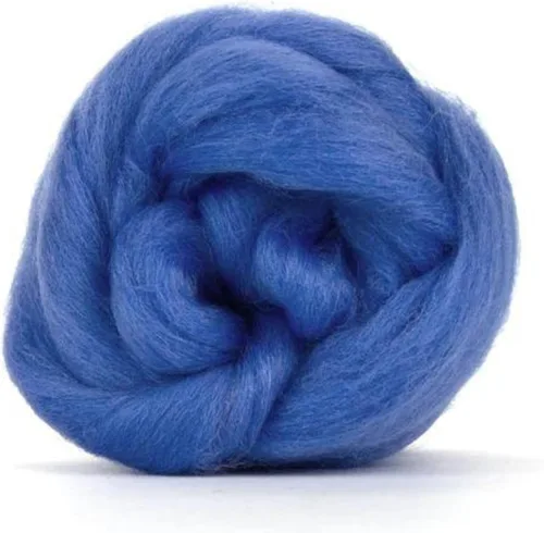 Vista 17 de Revolution Fibers Lana Corriedale teñida 8.2 onzas de parte superior de lana peinada de primera calidad 26 micras, 100% lana Corriedale pura