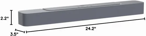 Vista 7 de JBL Bar 2.0 Todo en uno (MK2): Barra de sonido compacta de 2.0 canales, Negra