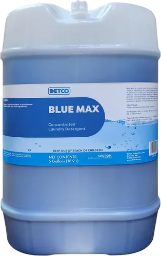 Vista 10 de Concentrado de detergente para ropa de resistencia industrial/256 cargas -1/2 oz por carga- removedor de manchas y manchas, (botella de 1 galón)