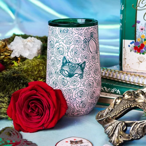Vista 5 de Sarah J. Maas A Court Of Thorns and Roses - Vaso de vino de 16 onzas