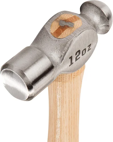 Vista 2 de ESTWING Sure Strike Martillo de Bola - Martillo de 12 oz Herramienta para Trabajar Metales con Cabeza de Acero Forjado y Mango de Madera de Hickory