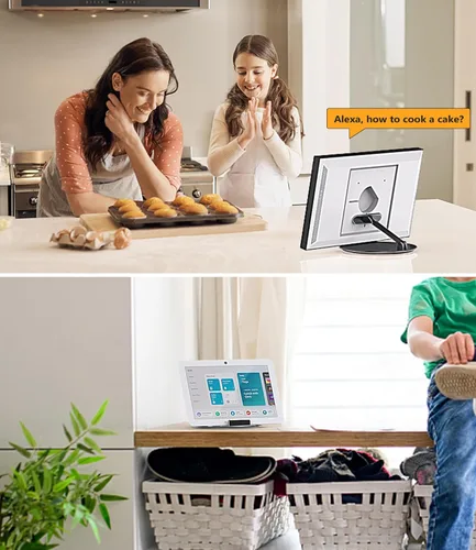 Vista 6 de Soporte giratorio e inclinable compatible con Echo Show 15/21