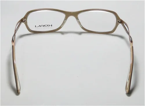 Vista 5 de MOREL Koali 7127k Simple Elegant Optical European Eyeglass Frame/Glasses Premium Marrón oscuro y claro