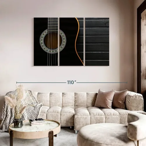 Vista 79 de Elephant Stock BW - Reproductor de discos de vinilo para pared, lienzo horizontal, decoración de pared de sala de estar de 3 piezas, impresión
