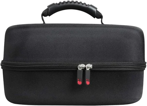 Vista 4 de Hermitshell Estuche rígido de viaje para extractor eléctrico de leche materna Spectra S1 S2 Plus (negro)