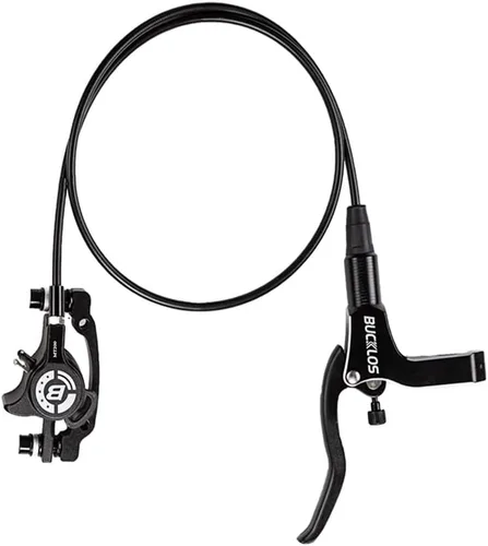 Vista 8 de BUCKLOS Frenos de disco hidráulicos MTB para bicicleta de montaña, delantero izquierdo 31.496 in derecho trasero 59.055 in bicicleta freno