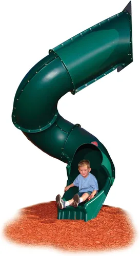 Vista 10 de Swing-N-Slide Tobogán en tubo turbo de 7 pies, Azul
