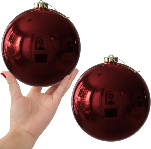 Vista 192 de Esferas pequeñas de Navidad de bronce y dorado de 1.6 pulgadas, adornos para decoración de árbol de Navidad, bolas colgantes inastillables