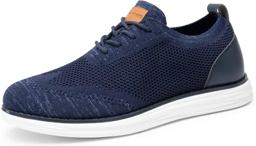 Vista 13 de Bruno Marc Men's Grand-02 KnitFlex Lightweight Walking Shoes Negro (black Monochrome)