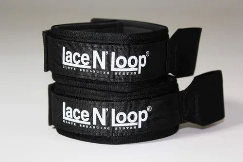Vista 6 de Lace N Loop Correas (par) - Convertidor de guantes de boxeo con cordones