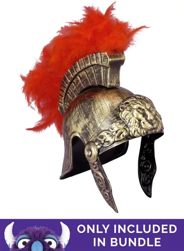Vista 4 de Disfraz de armadura de gladiador romano para hombre
