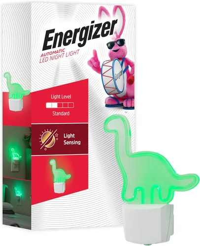 Vista 8 de Energizer Luz nocturna flamenco, neón, encendido/apagado automático, rosa