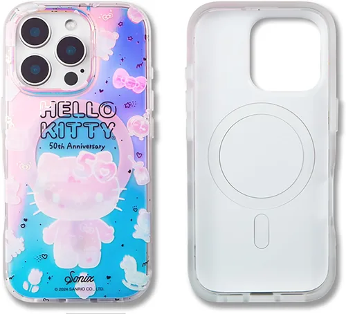 Vista 117 de Sonix x Barbie Funda para iPhone 15 Pro Compatible con MagSafe Probada para caídas de 10 pies Golden Hour