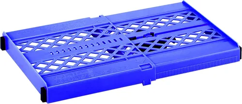 Vista 3 de LockerMate - Estante ajustable de casilleros, fácil de usar, se extiende al ancho de tu casillero, azul