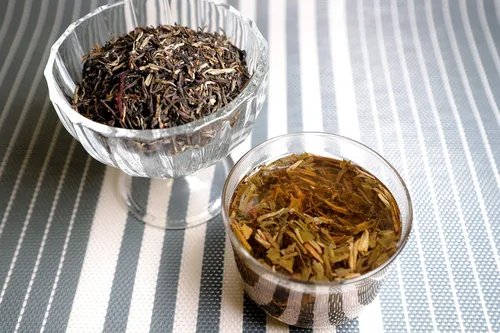 Vista 4 de USTCM Té verde de jazmín hojas de té de jazmín fragantes 100% naturales (1 oz)