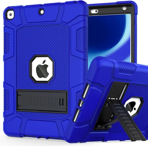 Vista 20 de Funda para iPad de 7ª/8ª generación, funda para iPad 10.2, híbrida, resistente, a prueba de golpes, funda de protección contra caídas construida