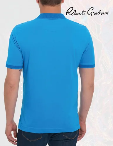 Vista 4 de Robert Graham Polo de punto Lucifer SS para hombre