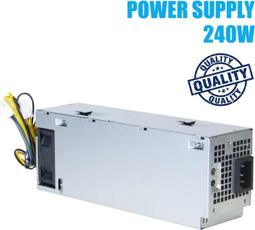 Vista 7 de Reemplazo de fuente de alimentación mejorada de 240 W 3650 para Dell Optiplex 3650 7040 3040 3656 5040 (SFF) B240NM-00 HU240AM-00 AC240EM-00 P/N