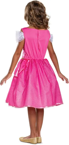 Vista 2 de Disney Princess Aurora - Disfraz clásico para niña, color rosa