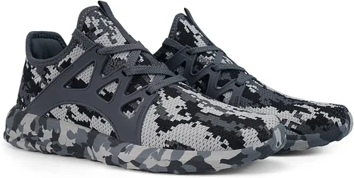 Vista 5 de MARSVOVO Zapatos deportivos ligeros para caminar y correr para hombre