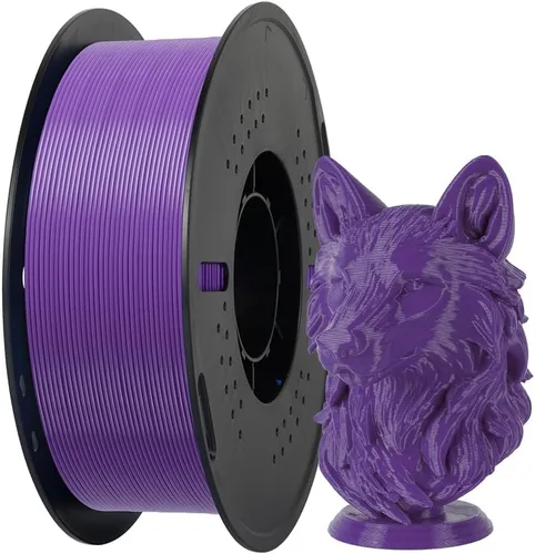 Vista 39 de Kingroon Filamento de impresora 3D PLA Plus (PLA+), 10 rollos, precisión dimensional +/- 0.001 in, carrete de 22 libras (22 libras), 0.069 in, negro