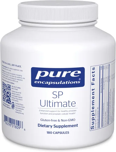 Vista 8 de Pure Encapsulations SP Ultimate Mejora el apoyo para una función prostática saludable y la salud celular de la próstata* 90 cápsulas Mejora