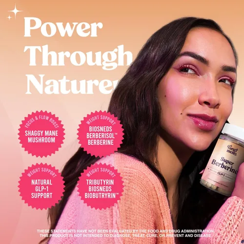 Vista 4 de Fungiments Super Berberine – Suplemento natural para la pérdida de peso y metabólica para la salud – Apoya la glucosa y el metabolismo del azúcar