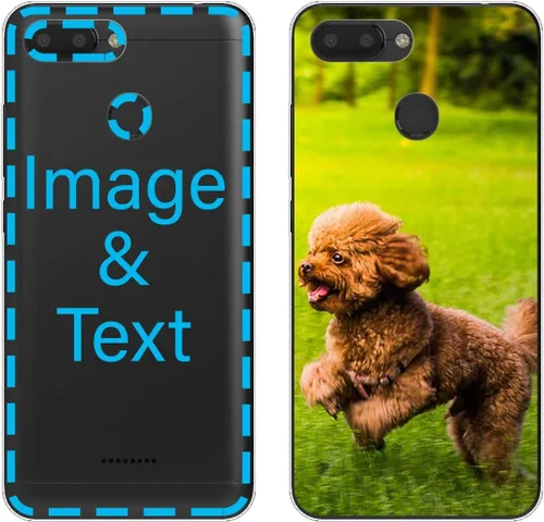 Vista 130 de Funda personalizada compatible con Oppo A1 Pro, fundas de teléfono personalizadas con imagen de foto, imagen de texto, cubierta transparente
