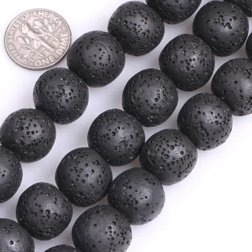 Vista 78 de GEM-Inside Cuentas Sueltas de Piedras Preciosas de Ágata Azul Bandeada Natural de 6mm Cuentas Redondas de Piedra de Energía para Hacer Joyas 15