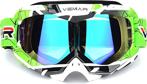 Vista 11 de Gafas de motocicleta y motocross para carreras de cuatrimoto (ATV), de bicicleta en tierra, de todoterreno y carrera táctica de motocicleta