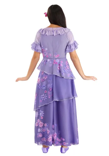 Vista 2 de Disfraz Disney Encanto Isabela para Mujer Multicolor