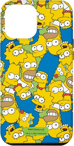 Vista 26 de The Simpsons Homer Marge Bart Lisa Maggie Print - Carcasa para iPhone 17