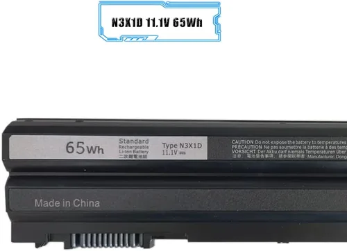 Vista 2 de Batería de repuesto para laptop N3X1D T54FJ M5Y0X 11.1V 65Wh para Dell Latitude E5420 E5430 E5520 E5530 E6420 E6520 E6430 E6440 E6530 E6540