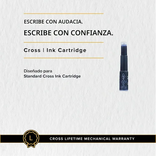 Vista 6 de Tinta negra embotellada Cross para pluma estilográfica (8945S-2), Negro