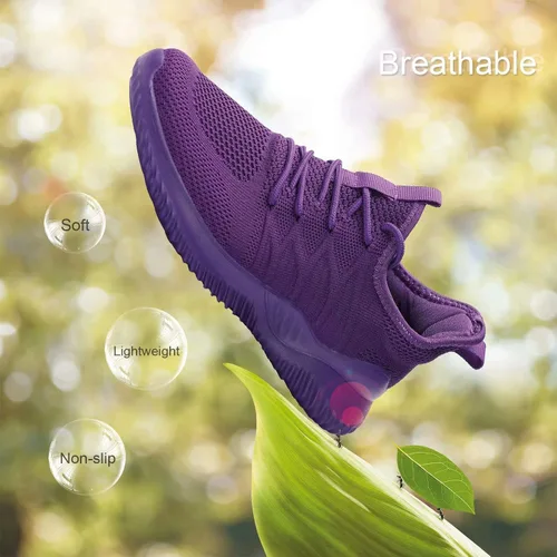 Vista 2 de KEEZMZ - Tenis para correr y caminar para mujer, ligeros y casuales