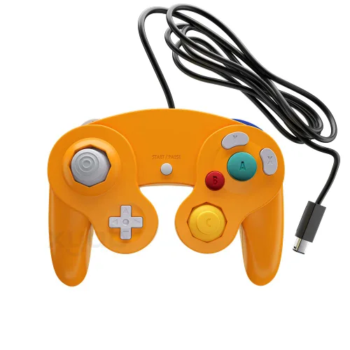 Vista 4 de XYAB Ultimate NGC Joystick Controller for Nintendo GameCube - Spice Orange