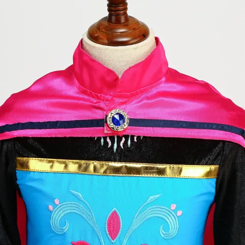 Vista 6 de Vestido de coronación Elsa, disfraz de Elsa para niñas, vestido de Elsa para niñas, cosplay, fiesta de cumpleaños, Halloween