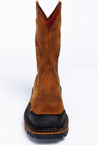 Vista 3 de Cody James Hombres Hombres 11" Decimator Western Work Boot Nano - Dbp-3-B