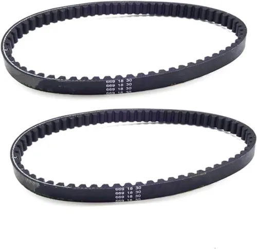 Vista 3 de Closed Loop Timing Belts 669 18 30 for CVT for GY6 for 49cc for 50cc for 80cc Engine Motorcycles Drive Belt Drive Belts Timing Belts(1pc)