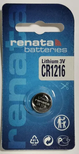 Vista 2 de Renata CR12161Pk No. Cr1216 - Batería de litio