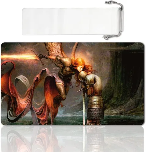 Vista 26 de Juego de mesa MTG Playmat Games Tamaño 60X35 cm CCG Compatible para MTG CCG RPG Juego de cartas coleccionables (Ajani Steadfast)
