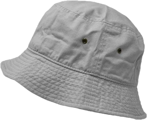 Vista 13 de Glory Max Sombrero de cubo unisex de color sólido 100% algodón, sombrero de ala pequeña, plegable, para viajes, verano, playa